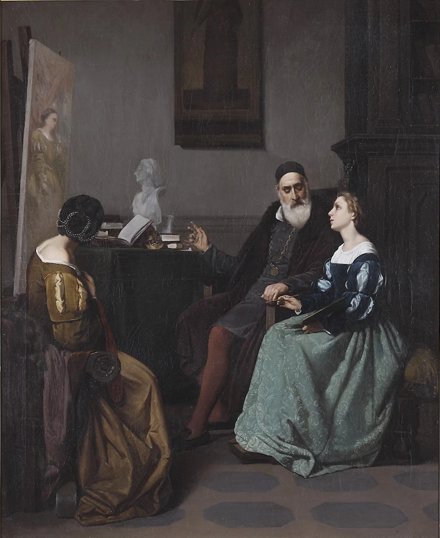 232-Tiziano e Irene di Spilimbrego-Collezione del Dott. Alberto Marri, Palazzo Foresti, Carpi (Modena) 